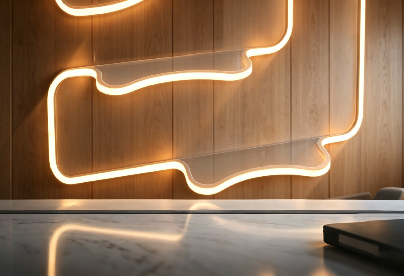LED Flex Neon Thin 1010 Dual Bend